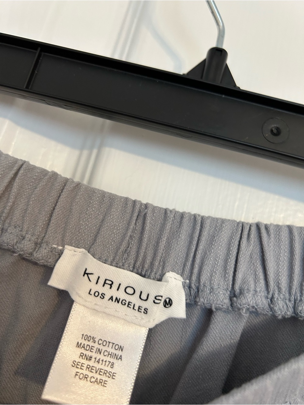 Light Gray Tiered Ruffle Skater Skirt with Elastic Waist - Picture 5 of 8